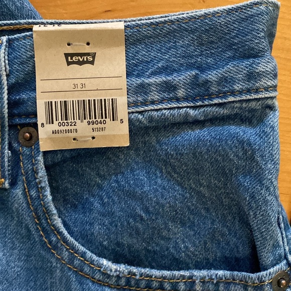 💙NWT: LEVI'S - High Waisted Straight Ripped Jean - Size 31 - Picture 10 of 14